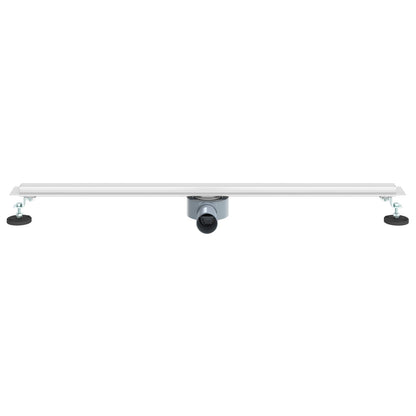 Scolascale per doccia a 360° con modello slim Argento 90 cm | homemem39