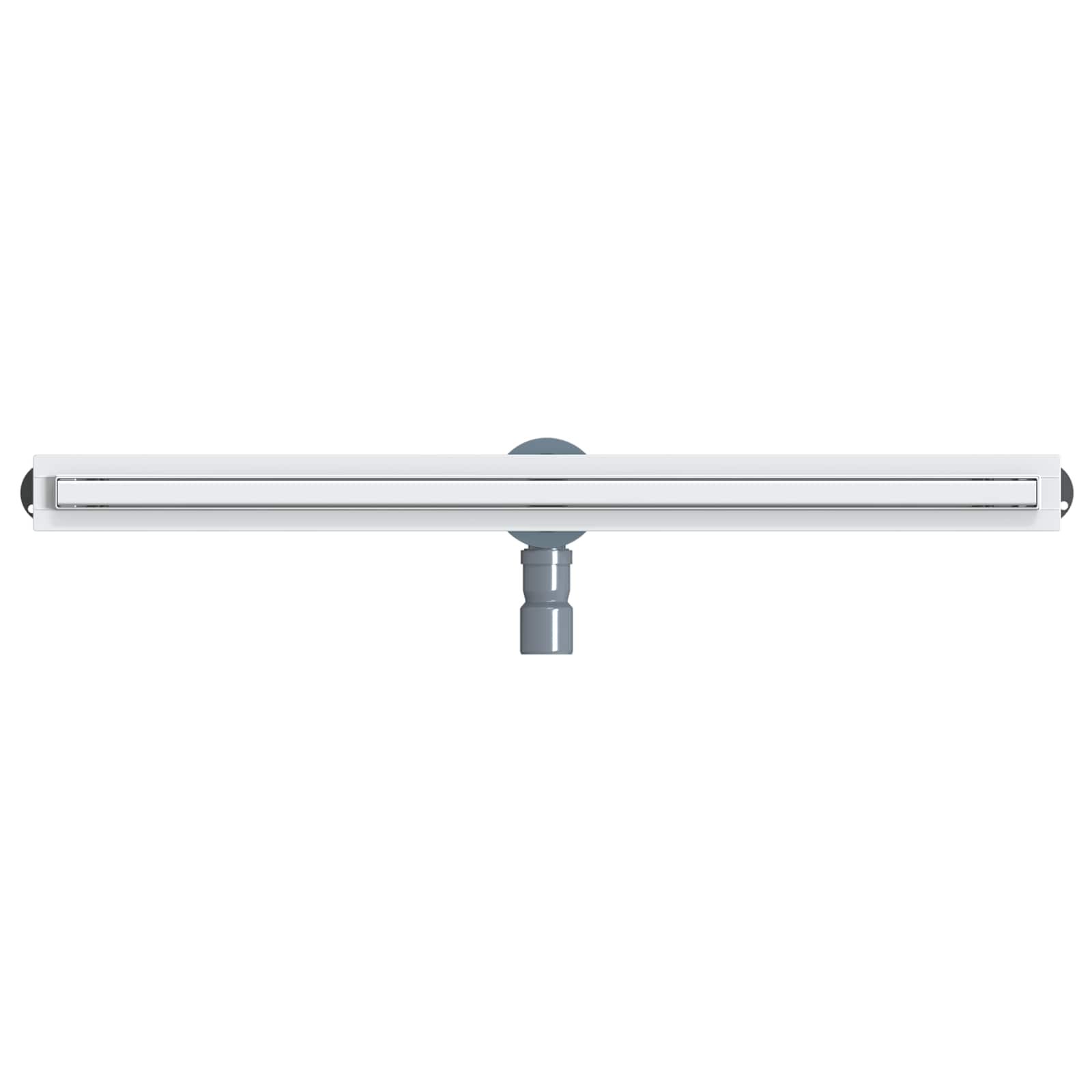 Scolascale per doccia a 360° con modello slim Argento 90 cm | homemem39