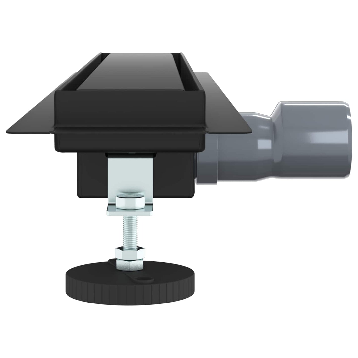 Drenaggio doccia 2 in 1 Nero 60 cm Acciaio Inox 304 | homemem39