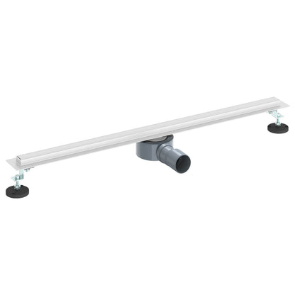Scolascale per doccia a 360° con modello slim Argento 80 cm | homemem39