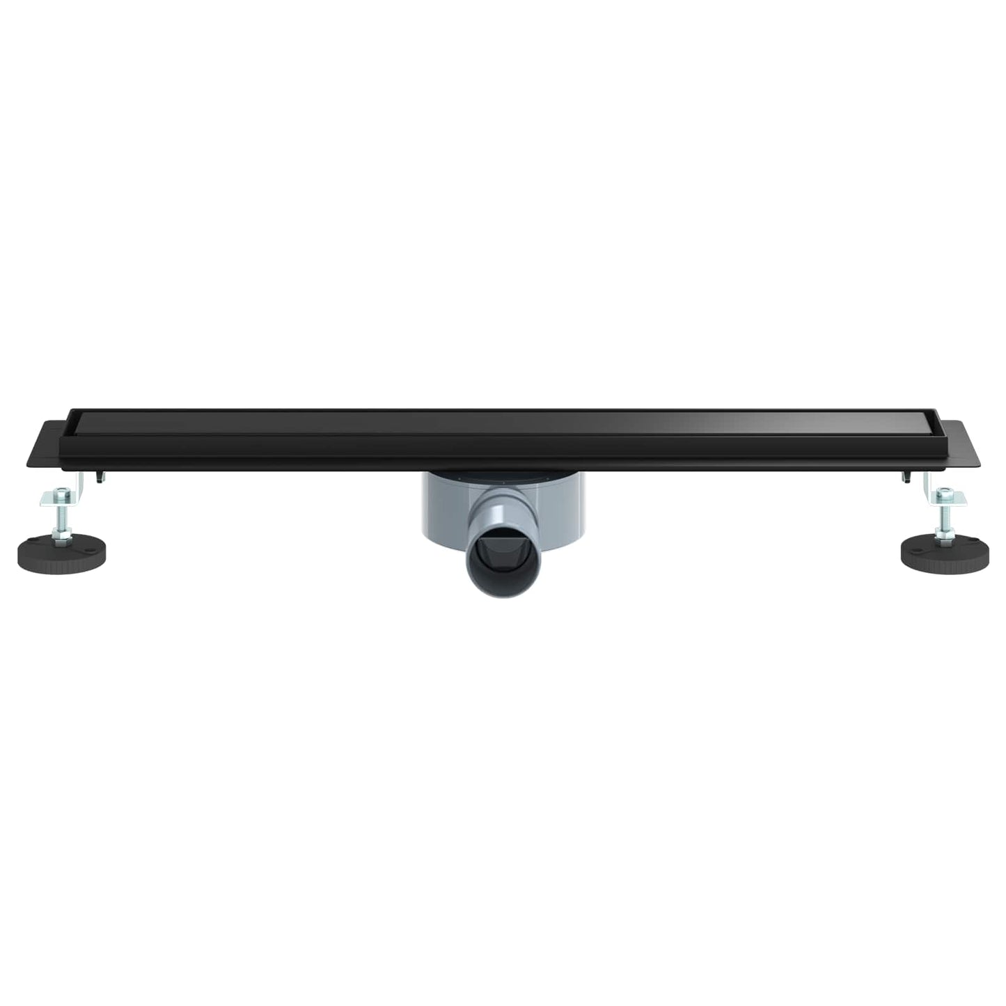 Scarico doccia 2-in-1 con sifone a 360° Nero 60 cm | homemem39