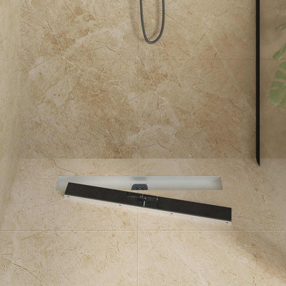 Scarico doccia con copertura in vetro e sifone a 360° 70 cm