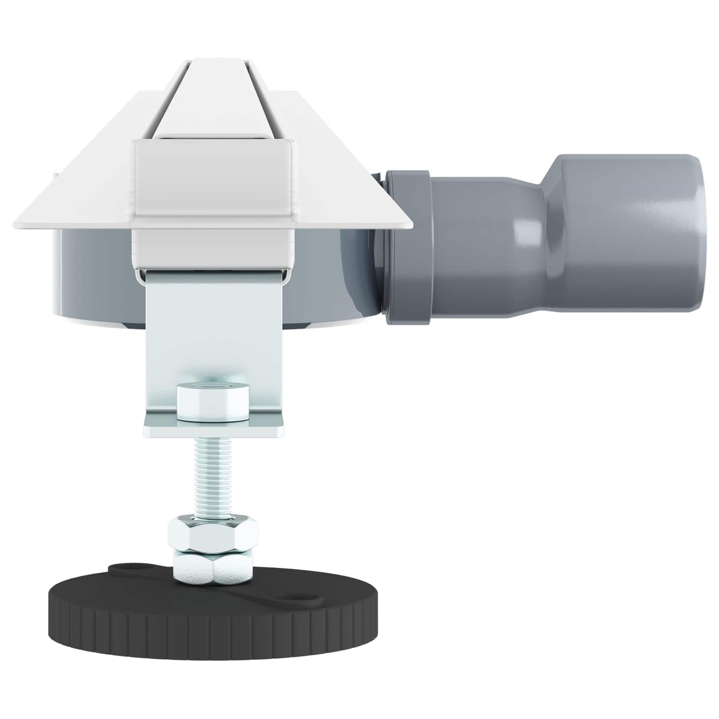 Scolascale per doccia a 360° con modello slim Argento 100 cm | homemem39