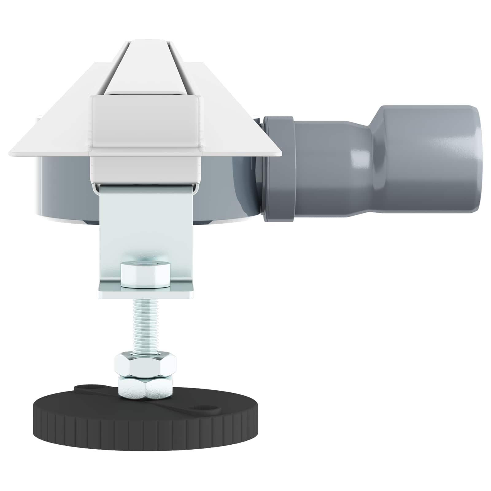 Scolascale per doccia a 360° con modello slim Argento 100 cm | homemem39