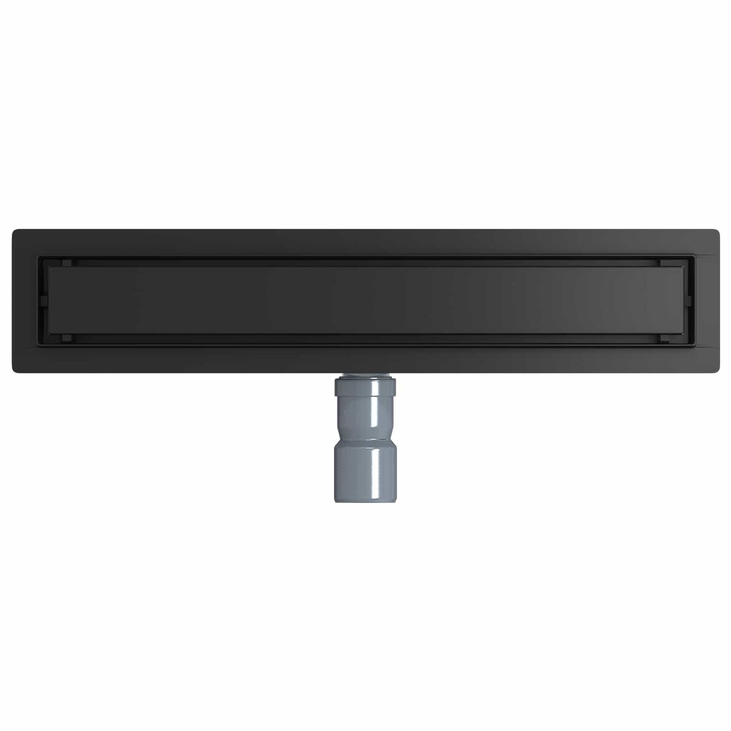 Scarico doccia 2-in-1 con sifone a 360° Nero 50 cm