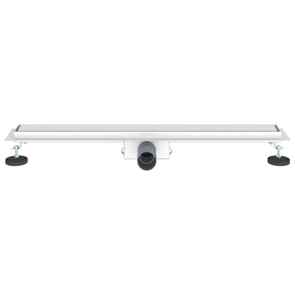 Drenaggio doccia 2 in 1 Argento 70 cm Acciaio Inox 304