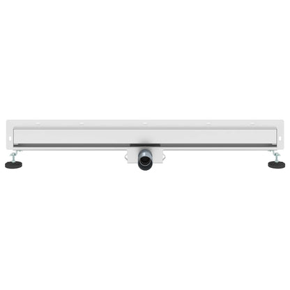 Scarico Doccia da Parete Argento 90 cm Acciaio Inox 304