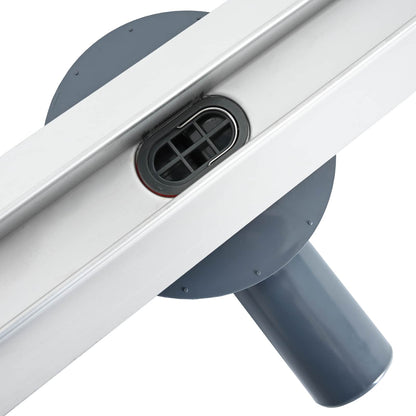 Scolascale per doccia a 360° con modello slim Argento 50 cm | homemem39