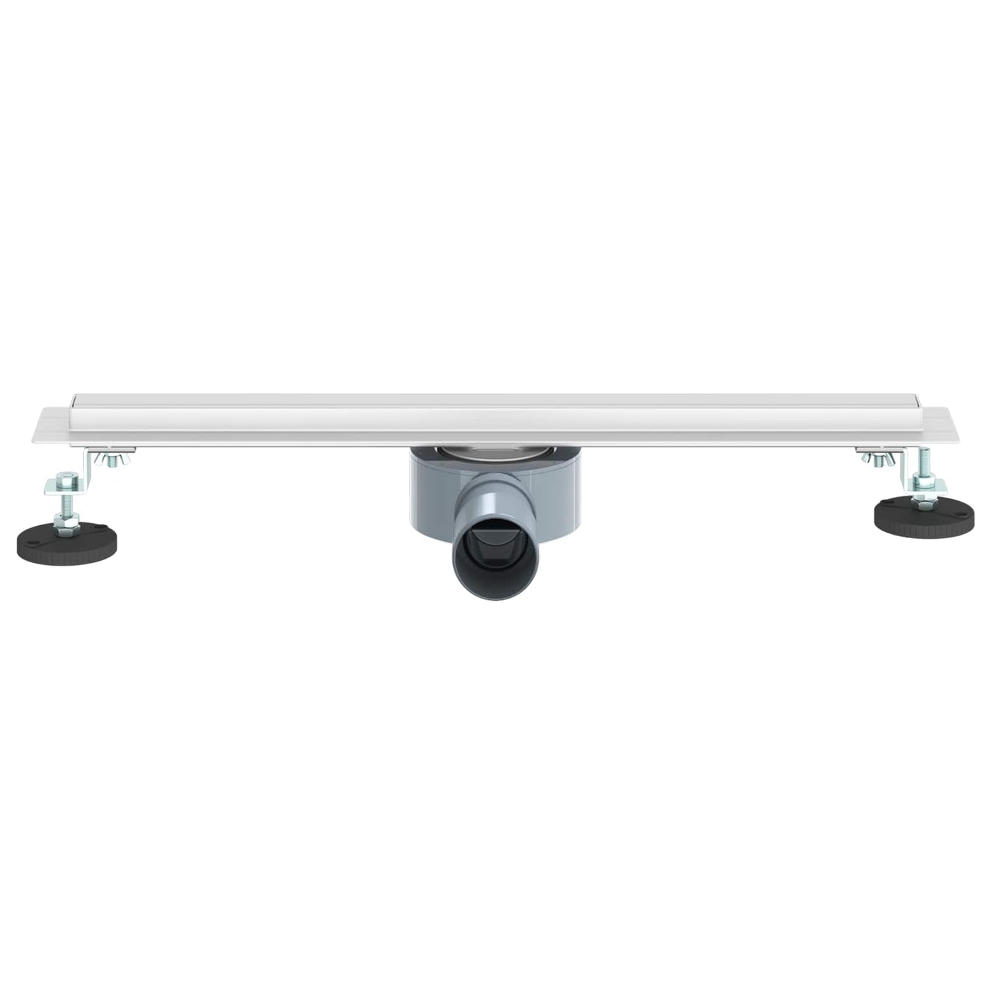 Scolascale per doccia a 360° con modello slim Argento 50 cm | homemem39