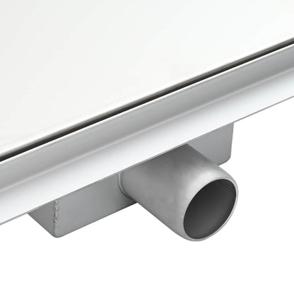 Scarico Doccia Triangolare 2 in 1 Argento 32 x 32 x 7,5 cm | homemem39