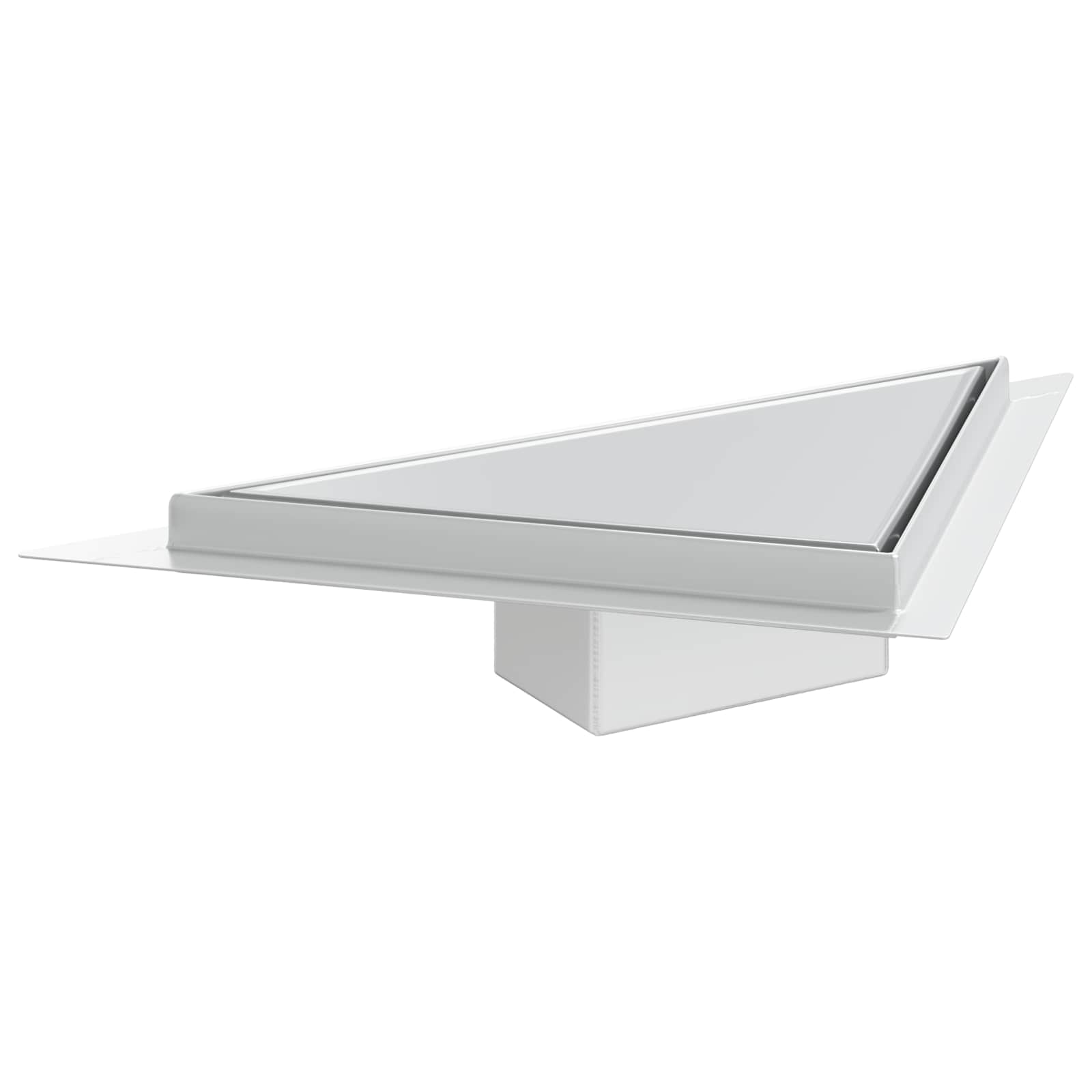 Scarico Doccia Triangolare 2 in 1 Argento 32 x 32 x 7,5 cm | homemem39