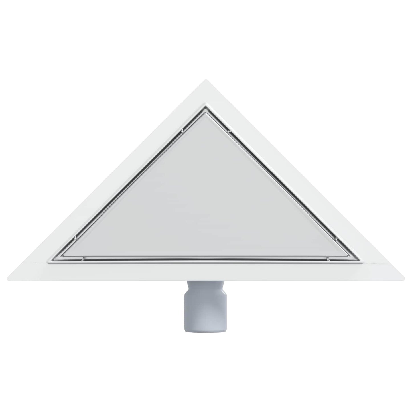 Scarico Doccia Triangolare 2 in 1 Argento 32 x 32 x 7,5 cm | homemem39