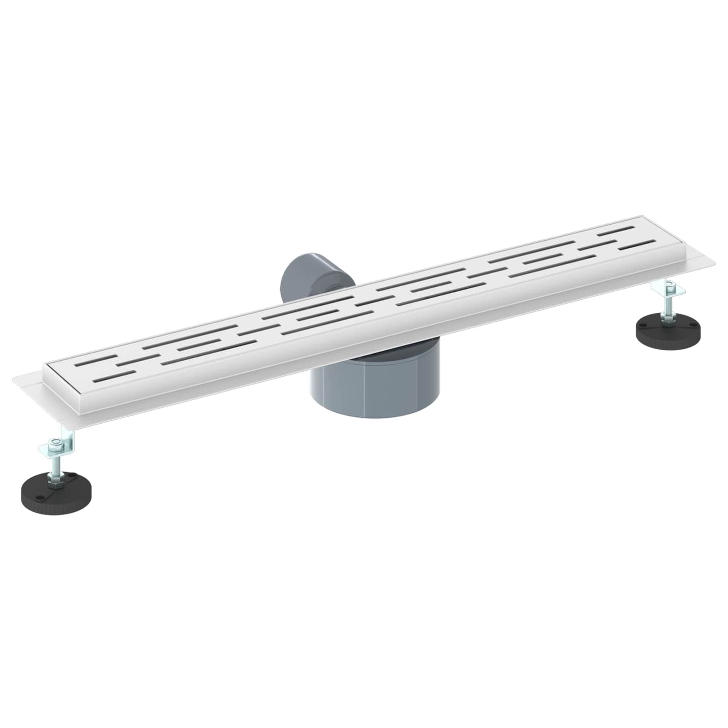 Scarico doccia con copertura in vetro e sifone a 360° 60 cm | homemem39