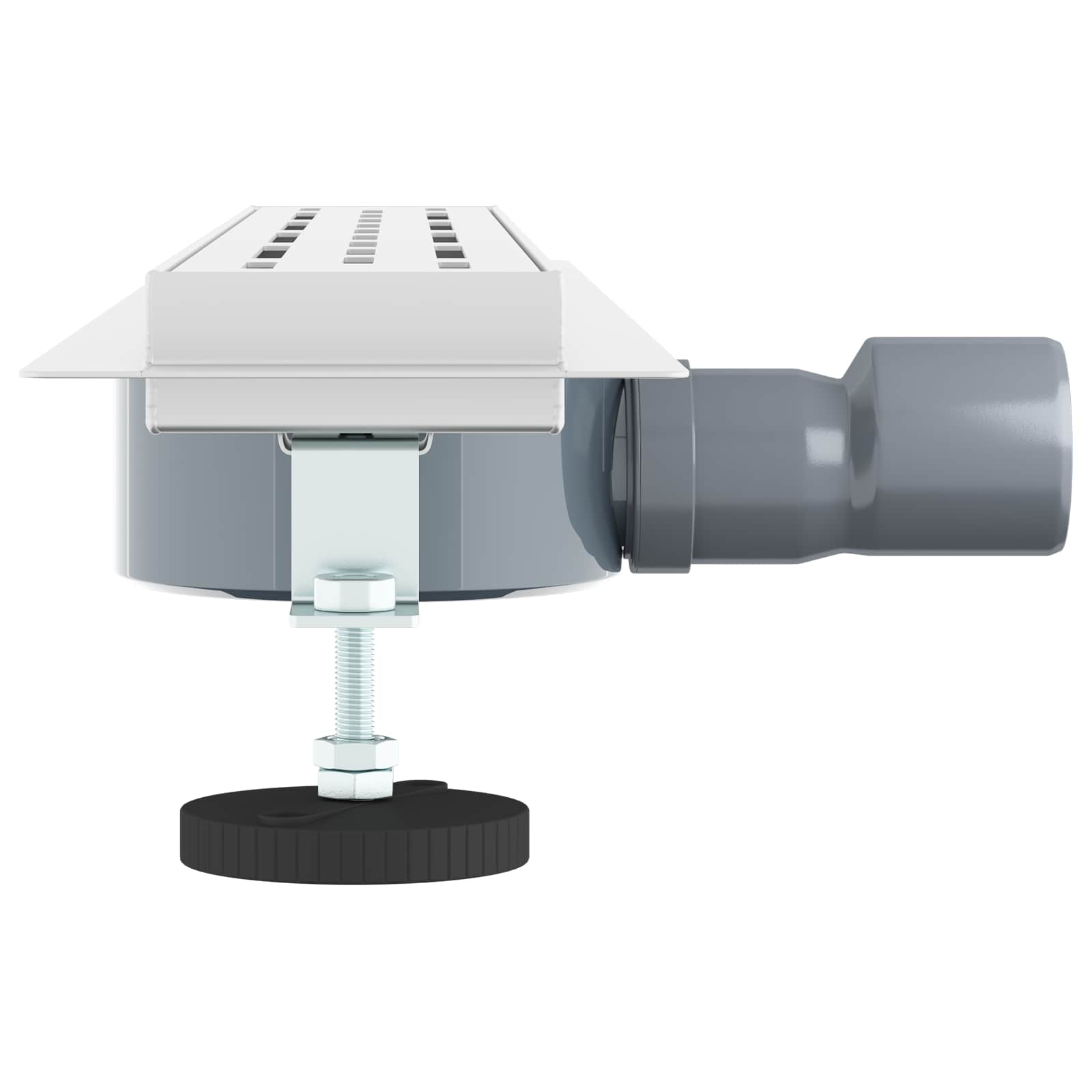 Scarico doccia con copertura in vetro e sifone a 360° 60 cm | homemem39