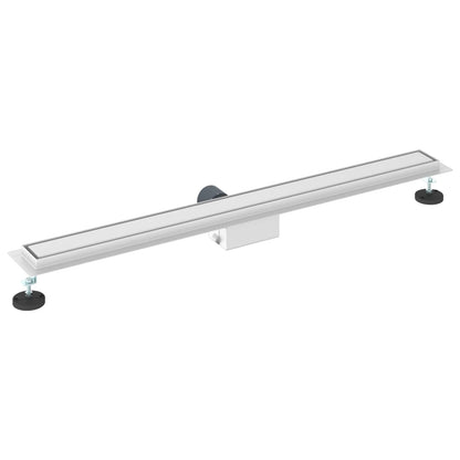 Drenaggio doccia 2 in 1 Argento 100 cm Acciaio Inox 304