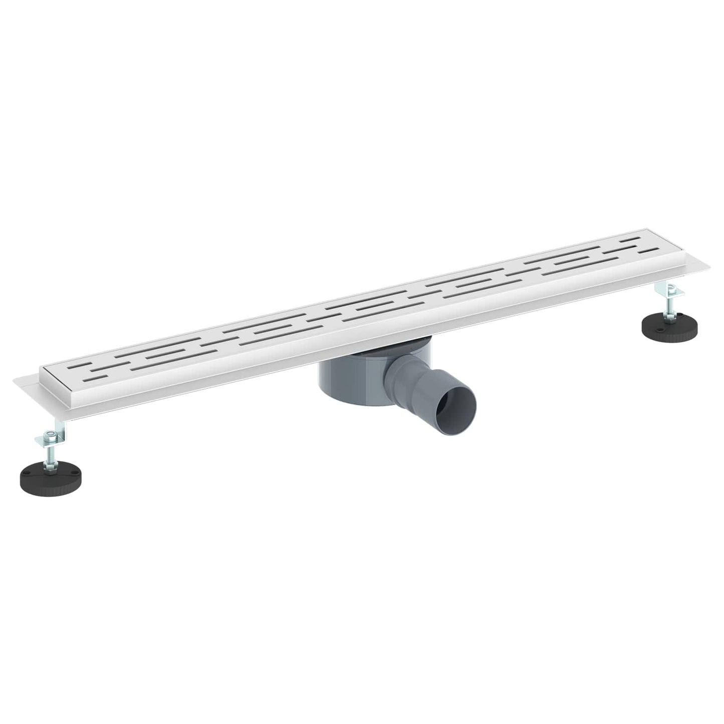 Scarico doccia con copertura in vetro e sifone a 360° 70 cm