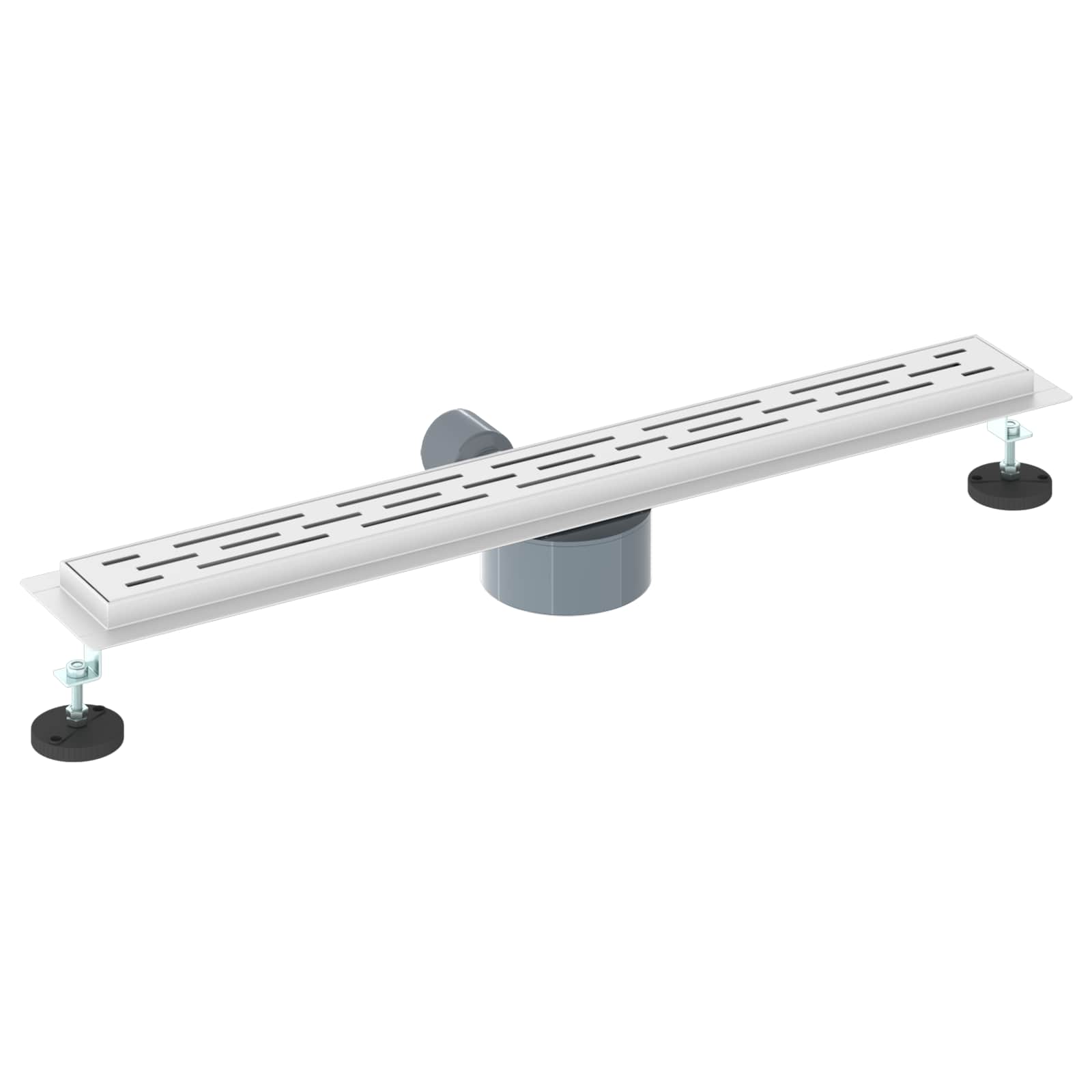 Scarico doccia con copertura in vetro e sifone a 360° 70 cm | homemem39