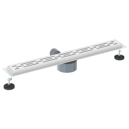 Scarico doccia con copertura in vetro e sifone a 360° 70 cm