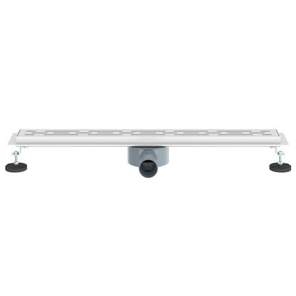 Scarico doccia con copertura in vetro e sifone a 360° 70 cm | homemem39