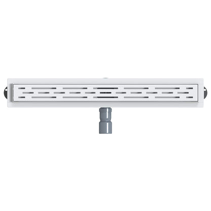 Scarico doccia con copertura in vetro e sifone a 360° 70 cm | homemem39