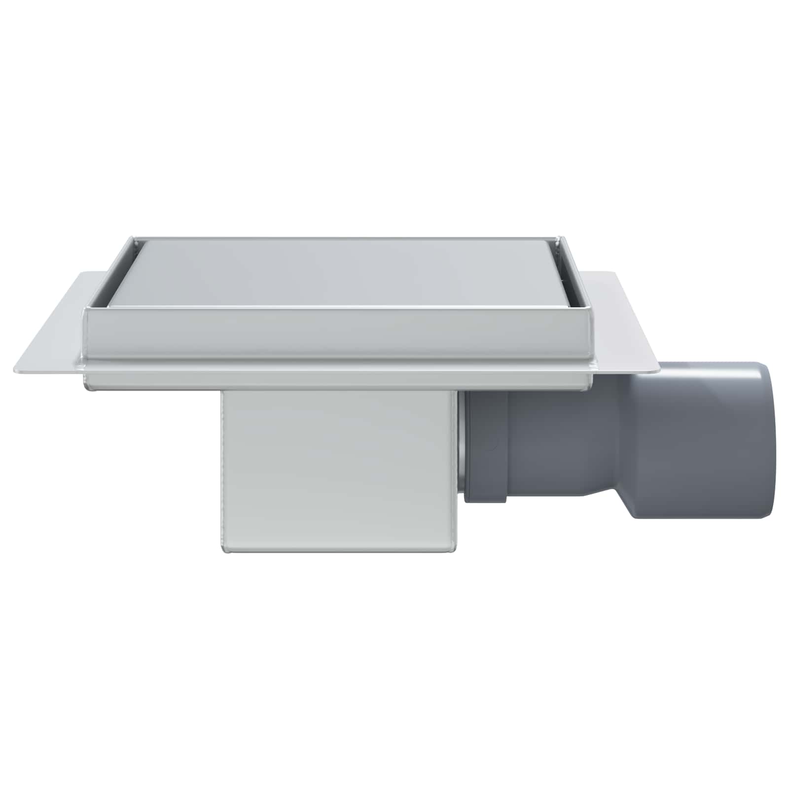 Drenaggio doccia 2 in 1 Argento 15 x 15 cm Acciaio Inox 304 | homemem39