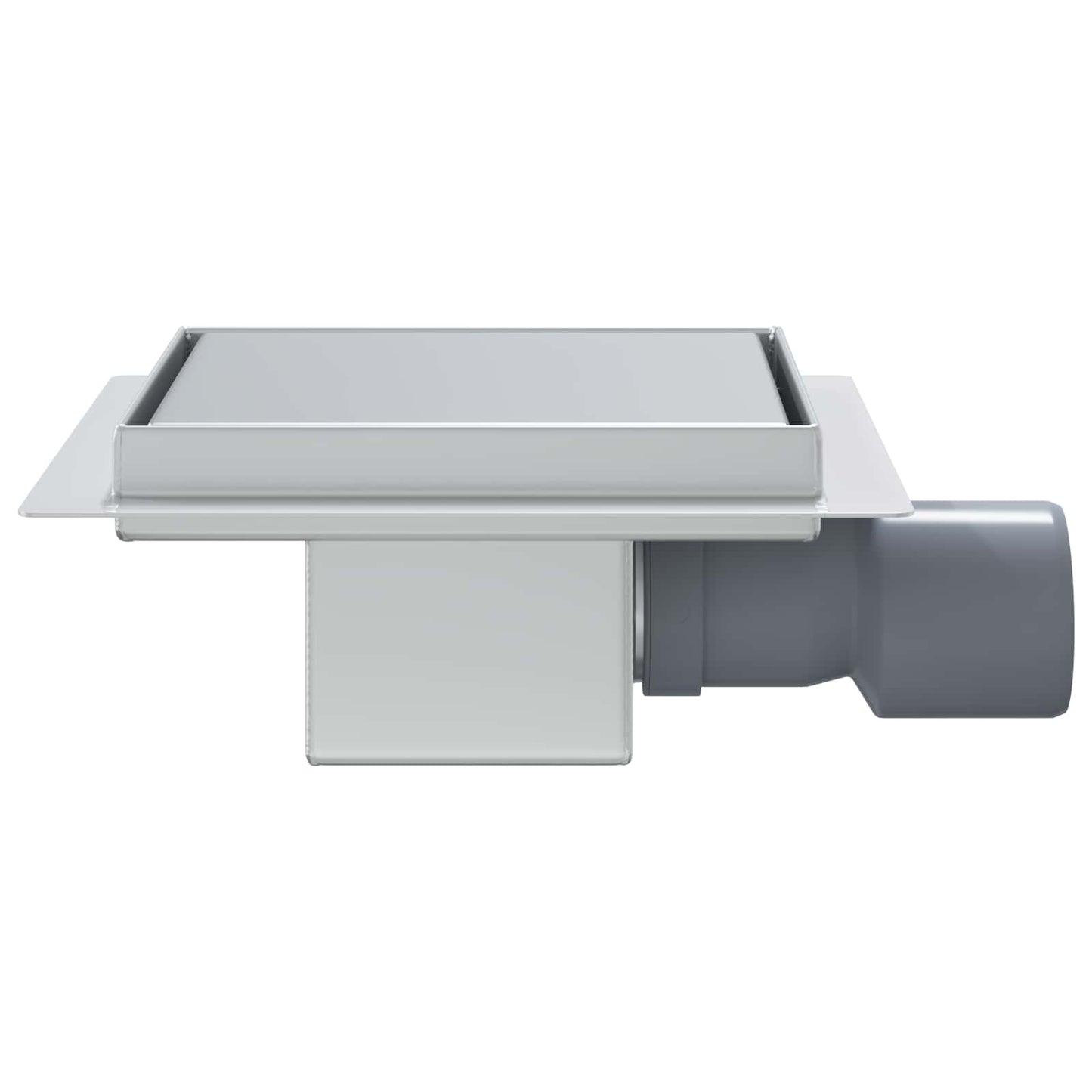 Drenaggio doccia 2 in 1 Argento 15 x 15 cm Acciaio Inox 304