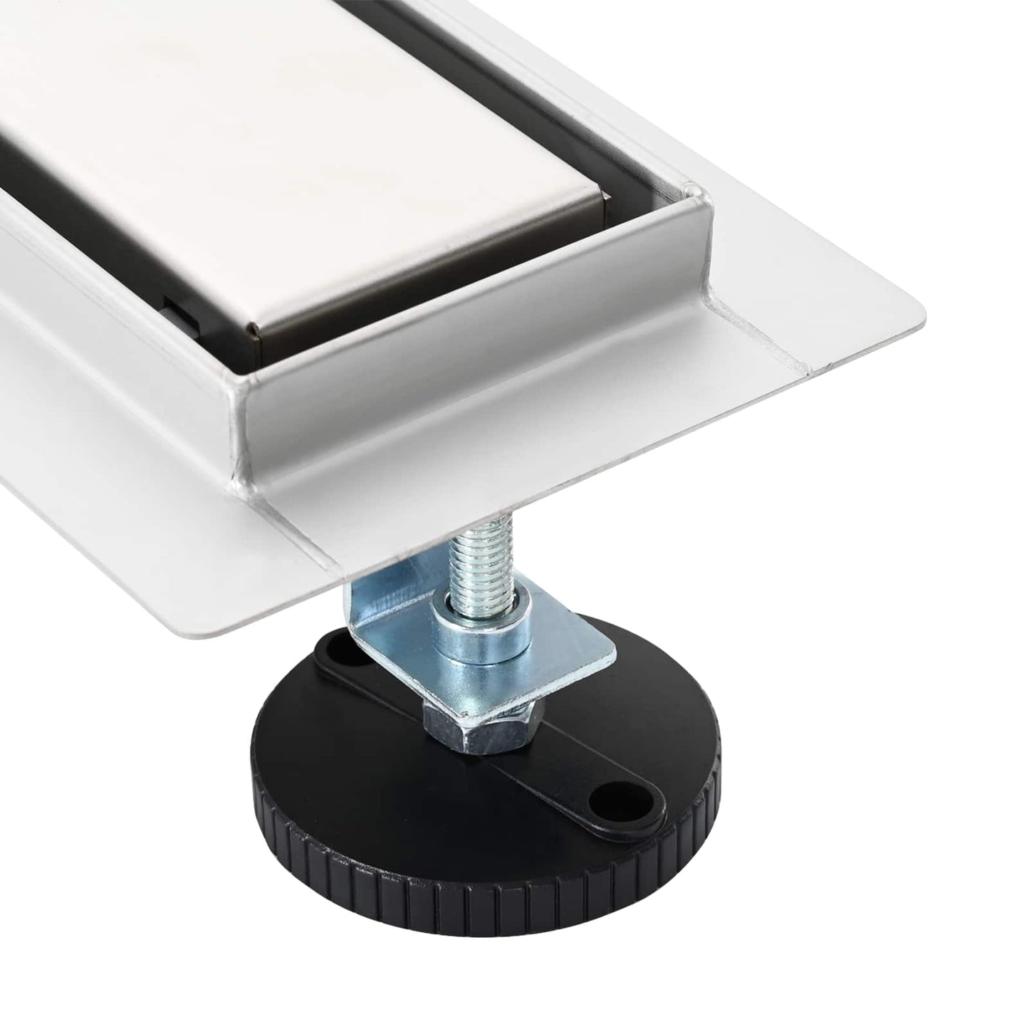 Scarico doccia 2-in-1 con sifone a 360° Argento 90 cm | homemem39