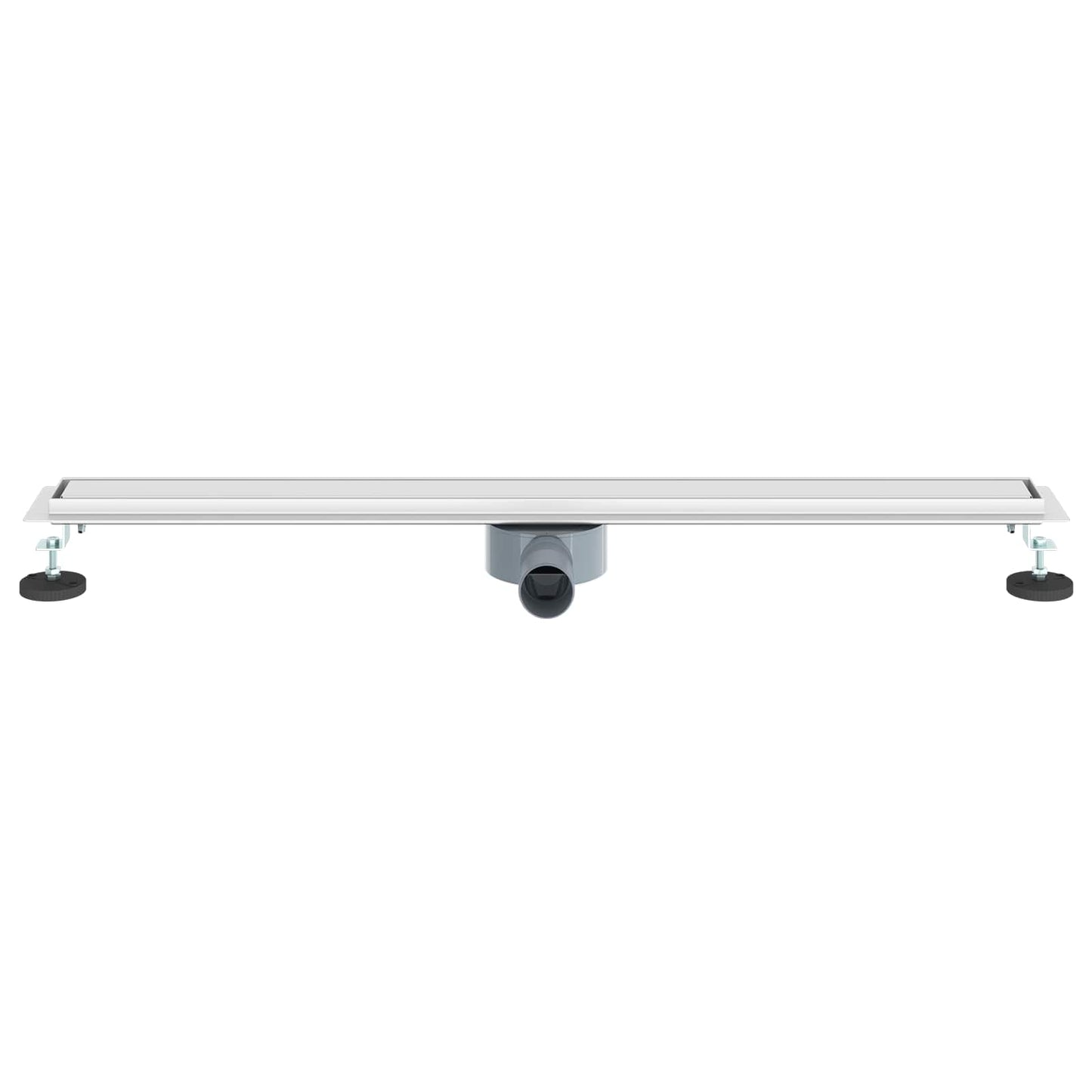 Scarico doccia 2-in-1 con sifone a 360° Argento 90 cm | homemem39