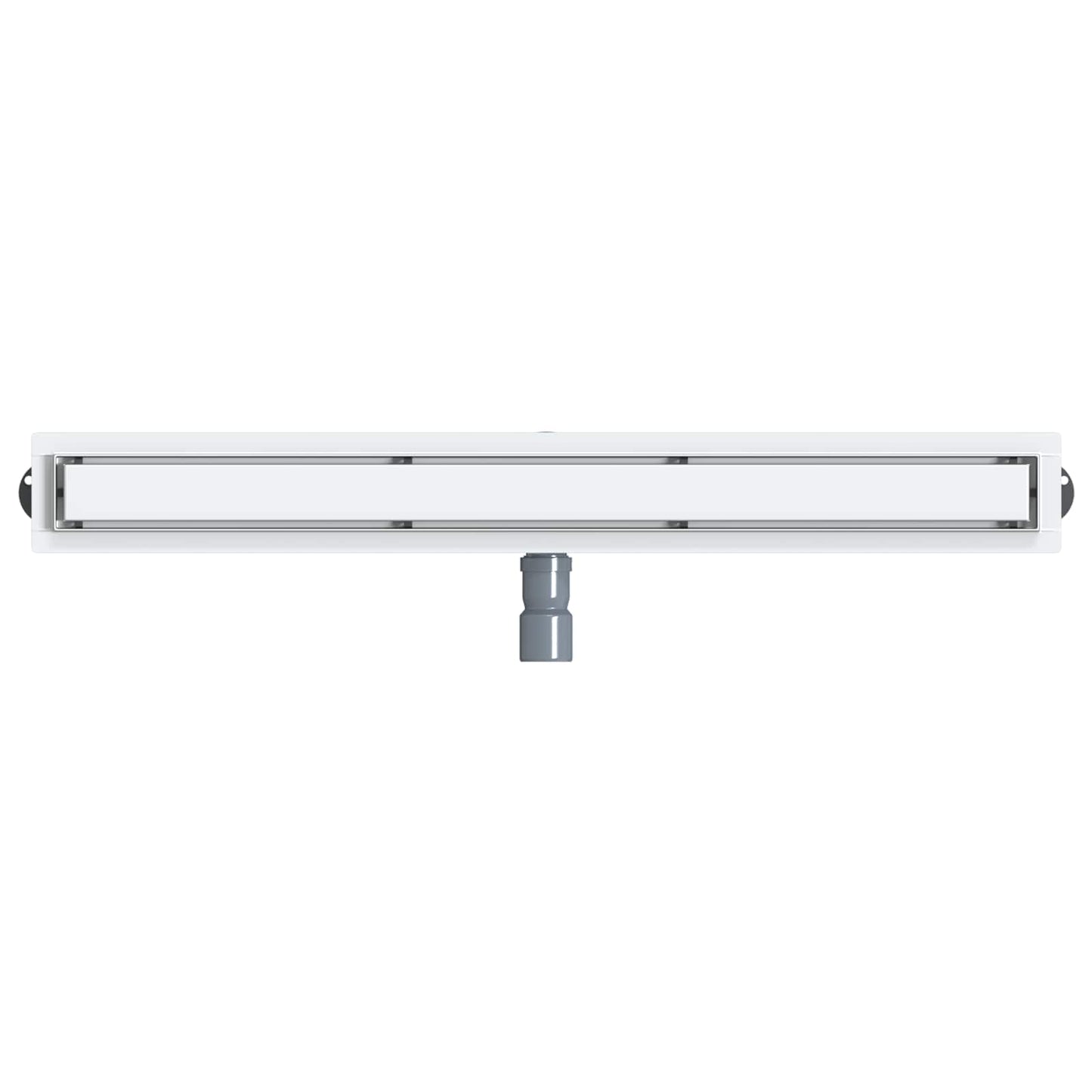 Scarico doccia 2-in-1 con sifone a 360° Argento 90 cm | homemem39