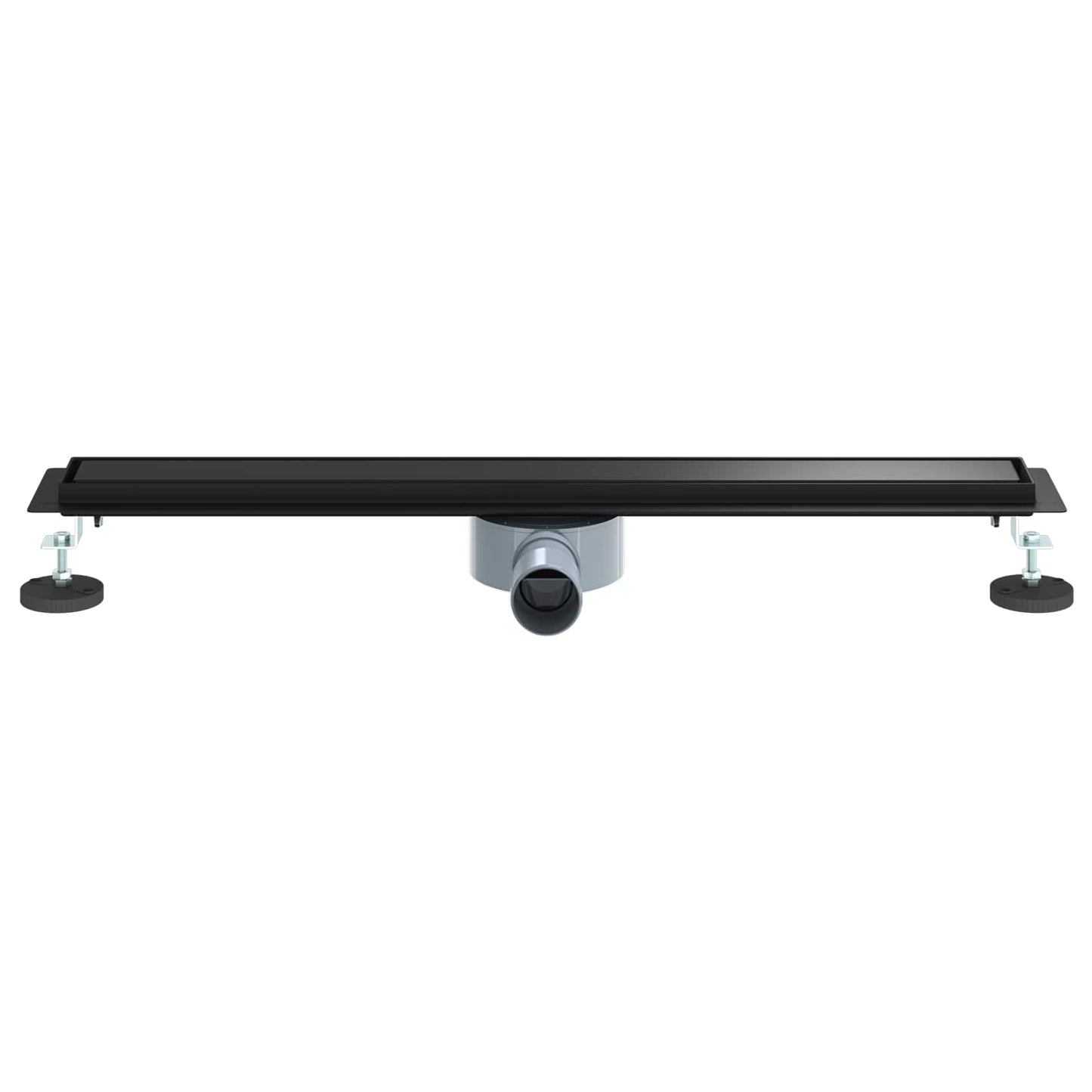 Scarico doccia 2-in-1 con sifone a 360° Nero 70 cm | homemem39