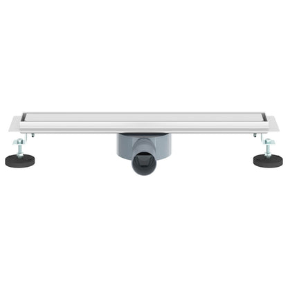 Scarico doccia 2-in-1 con sifone a 360° Argento