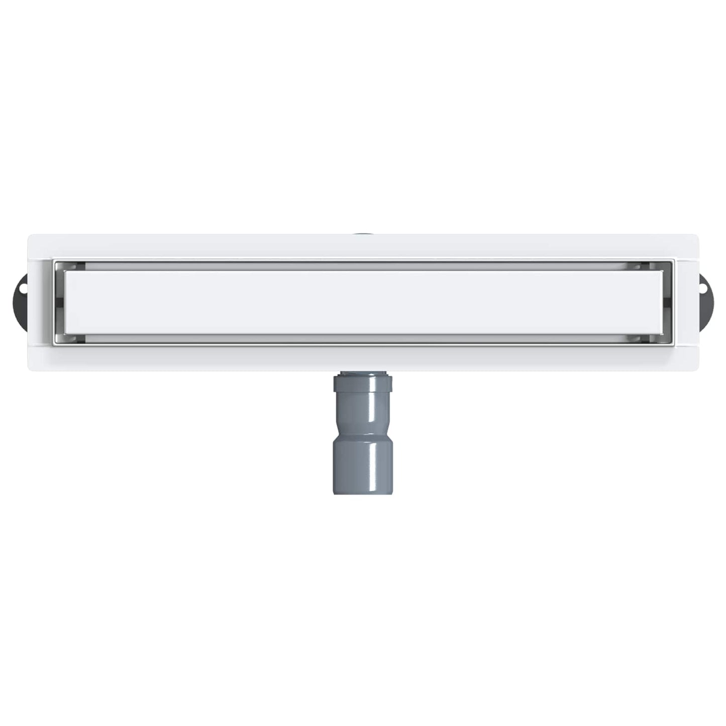 Scarico doccia 2-in-1 con sifone a 360° Argento