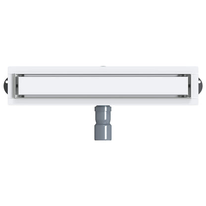 Scarico doccia 2-in-1 con sifone a 360° Argento