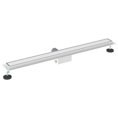 Drenaggio doccia 2 in 1 Argento 90 cm Acciaio Inox 304