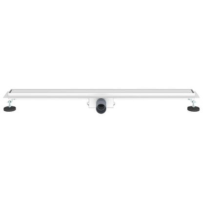 Drenaggio doccia 2 in 1 Argento 90 cm Acciaio Inox 304