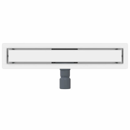 Drenaggio doccia 2 in 1 Argento 60 cm Acciaio Inox 304