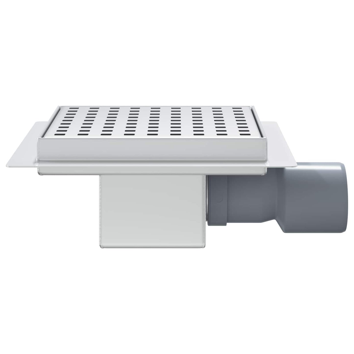 Scarico doccia a pois Argento 15 x 15 cm Acciaio Inox 304 | homemem39