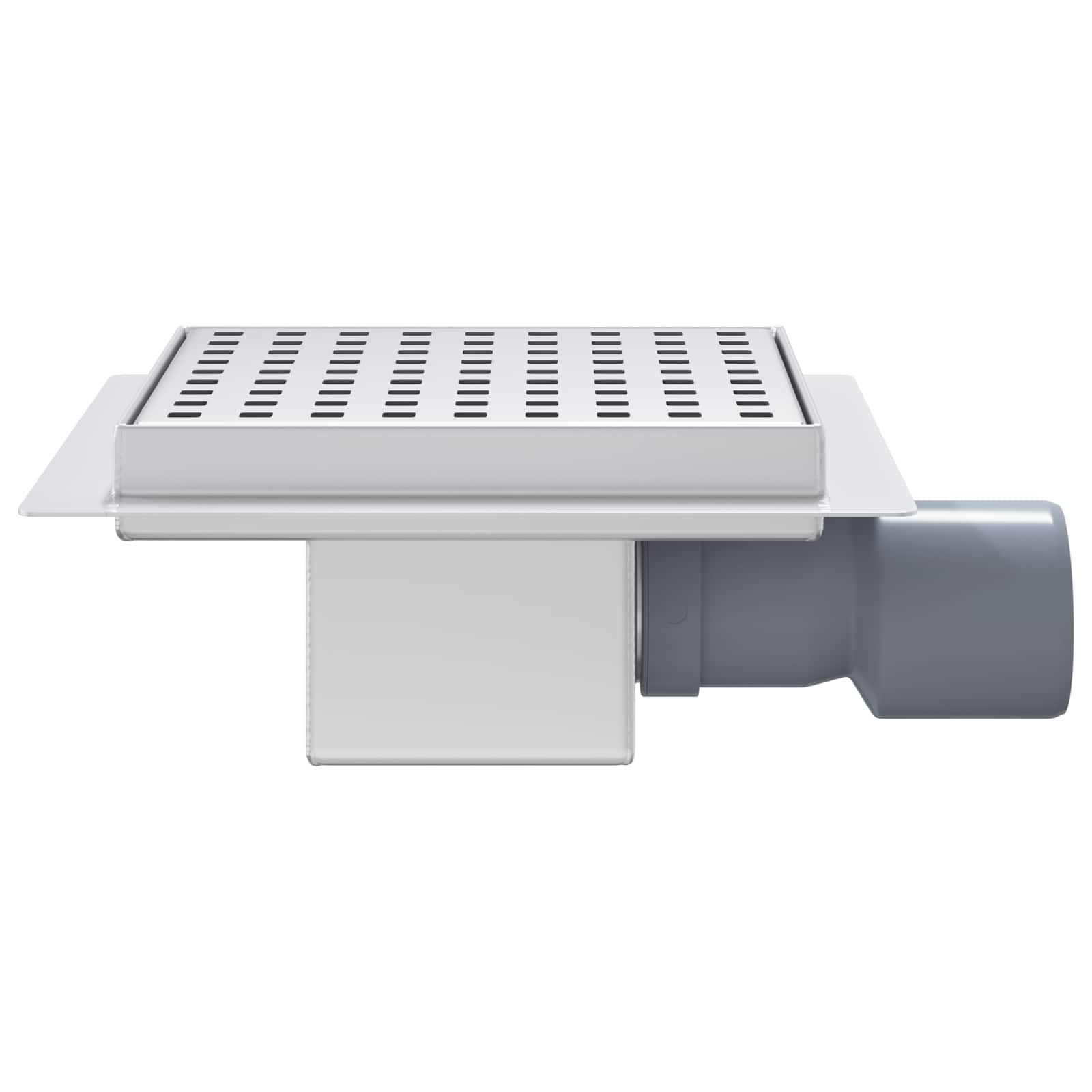 Scarico doccia a pois Argento 15 x 15 cm Acciaio Inox 304 | homemem39