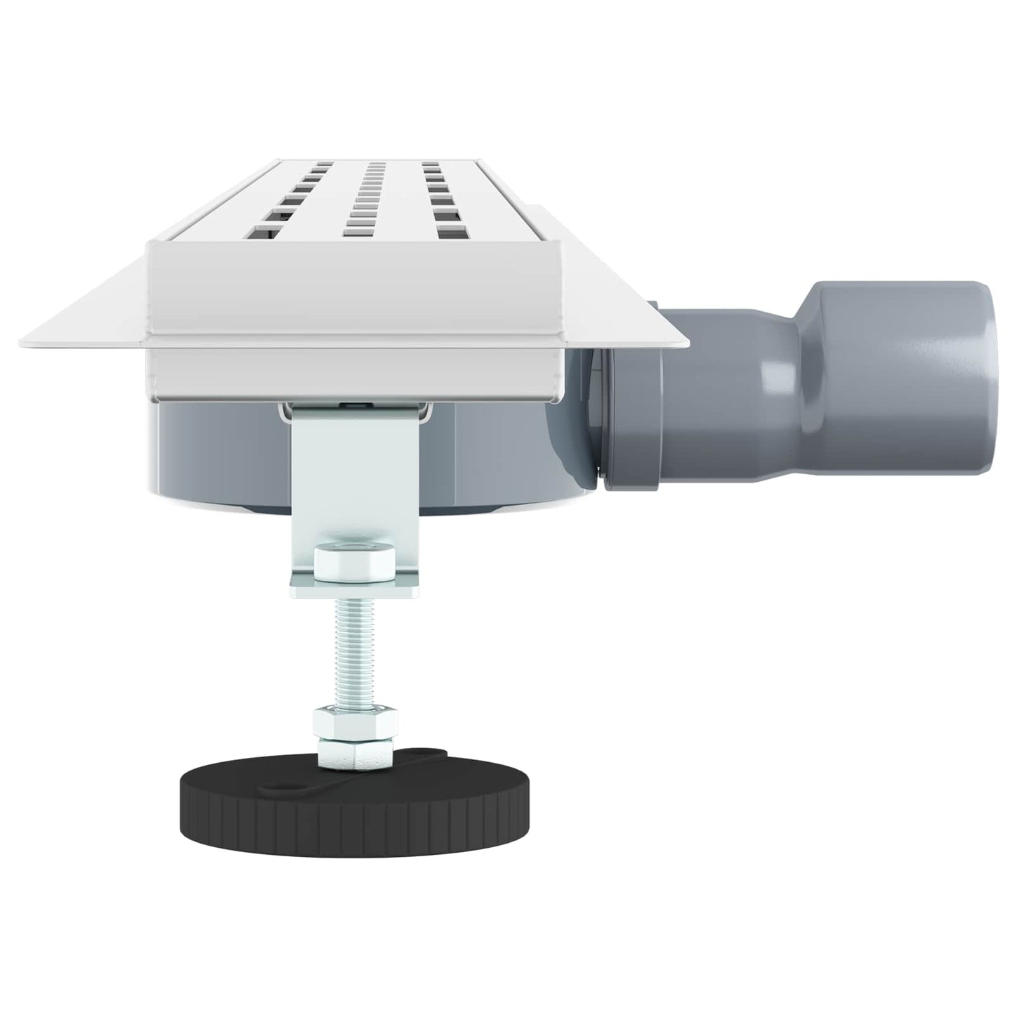 Scarico doccia con copertura in vetro e sifone a 360° 80 cm