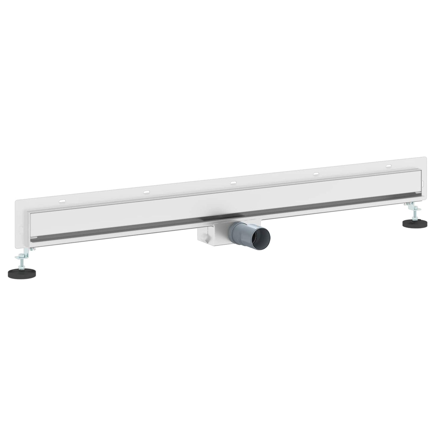 Scarico Doccia da Parete Argento 100 cm Acciaio Inox 304