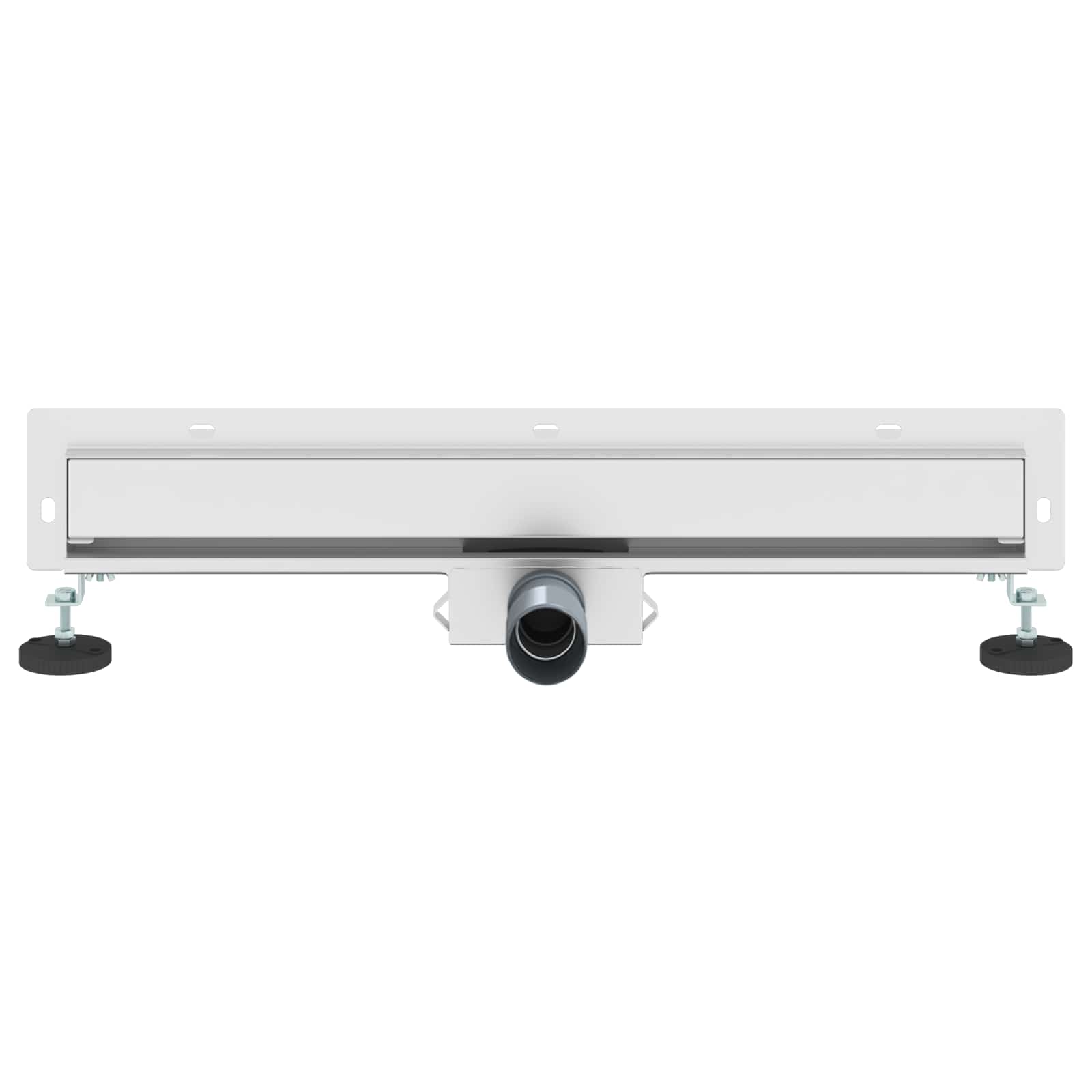 Scarico Doccia da Parete Argento 60 cm Acciaio Inox 304 | homemem39