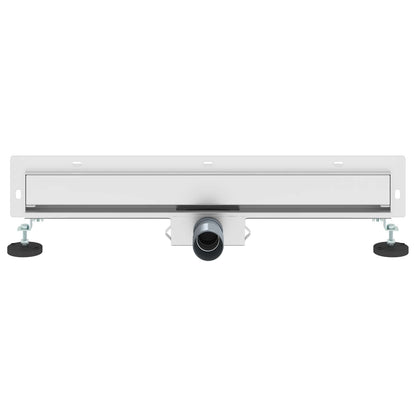 Scarico Doccia da Parete Argento 60 cm Acciaio Inox 304 | homemem39