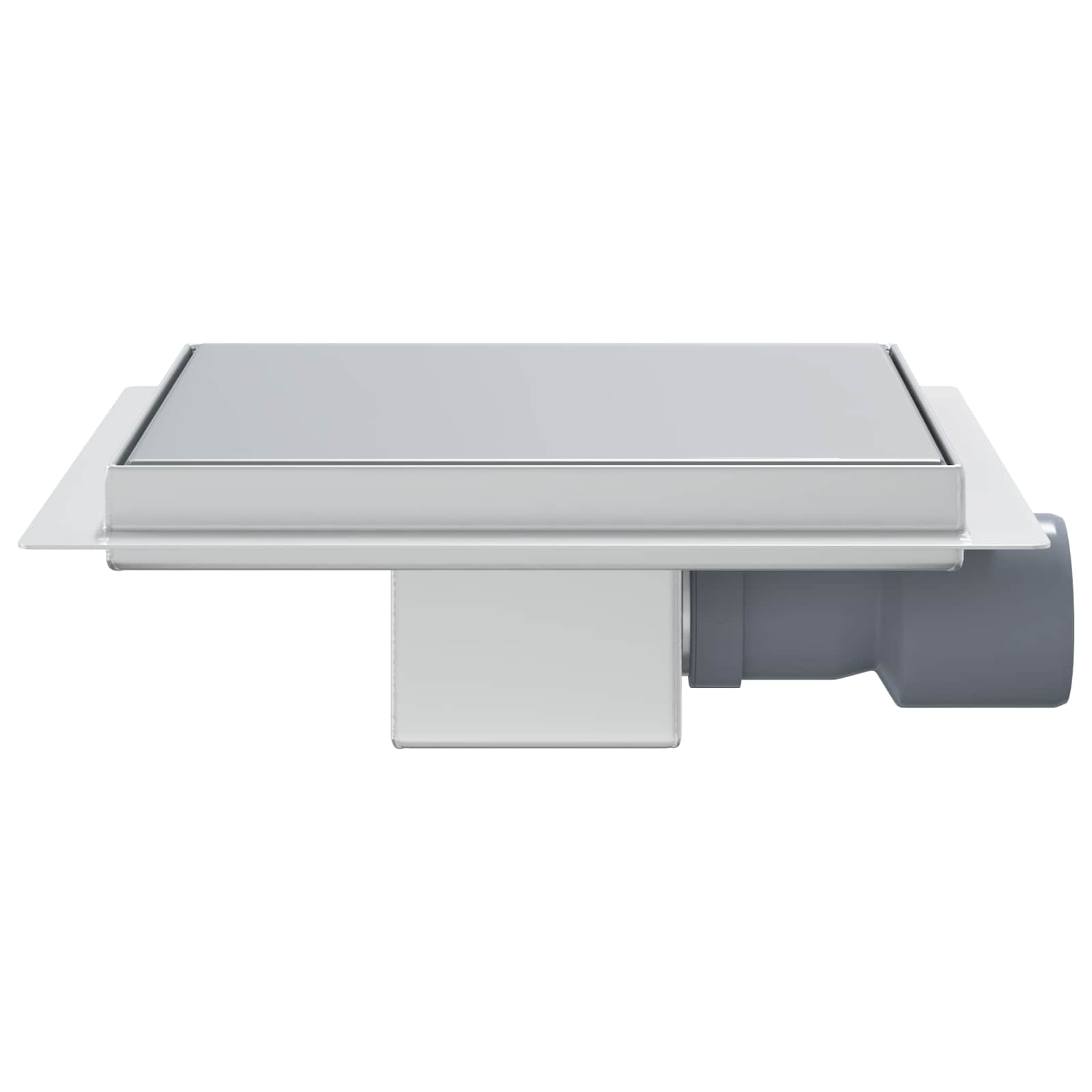 Drenaggio doccia 2 in 1 Argento 20 x 20 cm Acciaio Inox 304 | homemem39