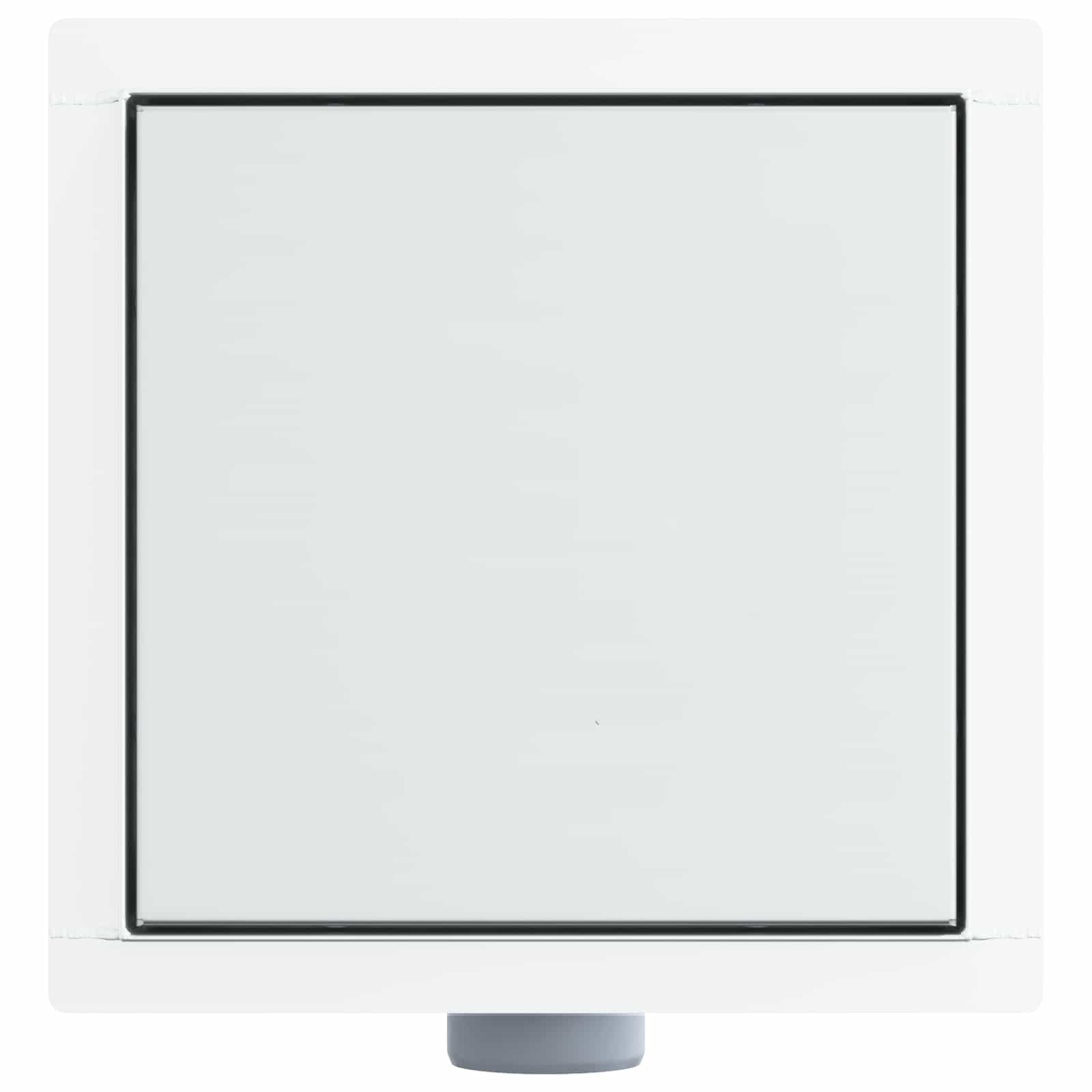Drenaggio doccia 2 in 1 Argento 20 x 20 cm Acciaio Inox 304 | homemem39