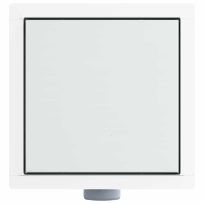 Drenaggio doccia 2 in 1 Argento 20 x 20 cm Acciaio Inox 304 | homemem39