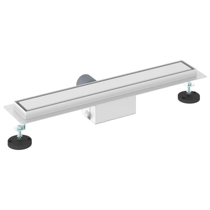 Drenaggio doccia 2 in 1 Argento 50 cm Acciaio Inox 304 | homemem39