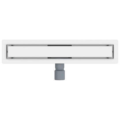 Drenaggio doccia 2 in 1 Argento 50 cm Acciaio Inox 304 | homemem39