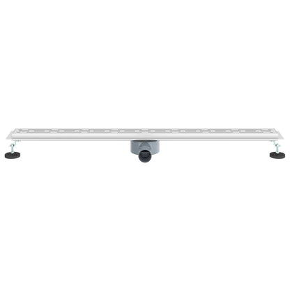 Scarico doccia con copertura in vetro e sifone a 360° 100 cm | homemem39