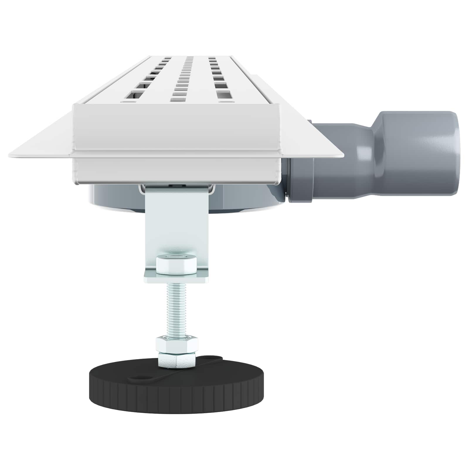 Scarico doccia con copertura in vetro e sifone a 360° 100 cm | homemem39