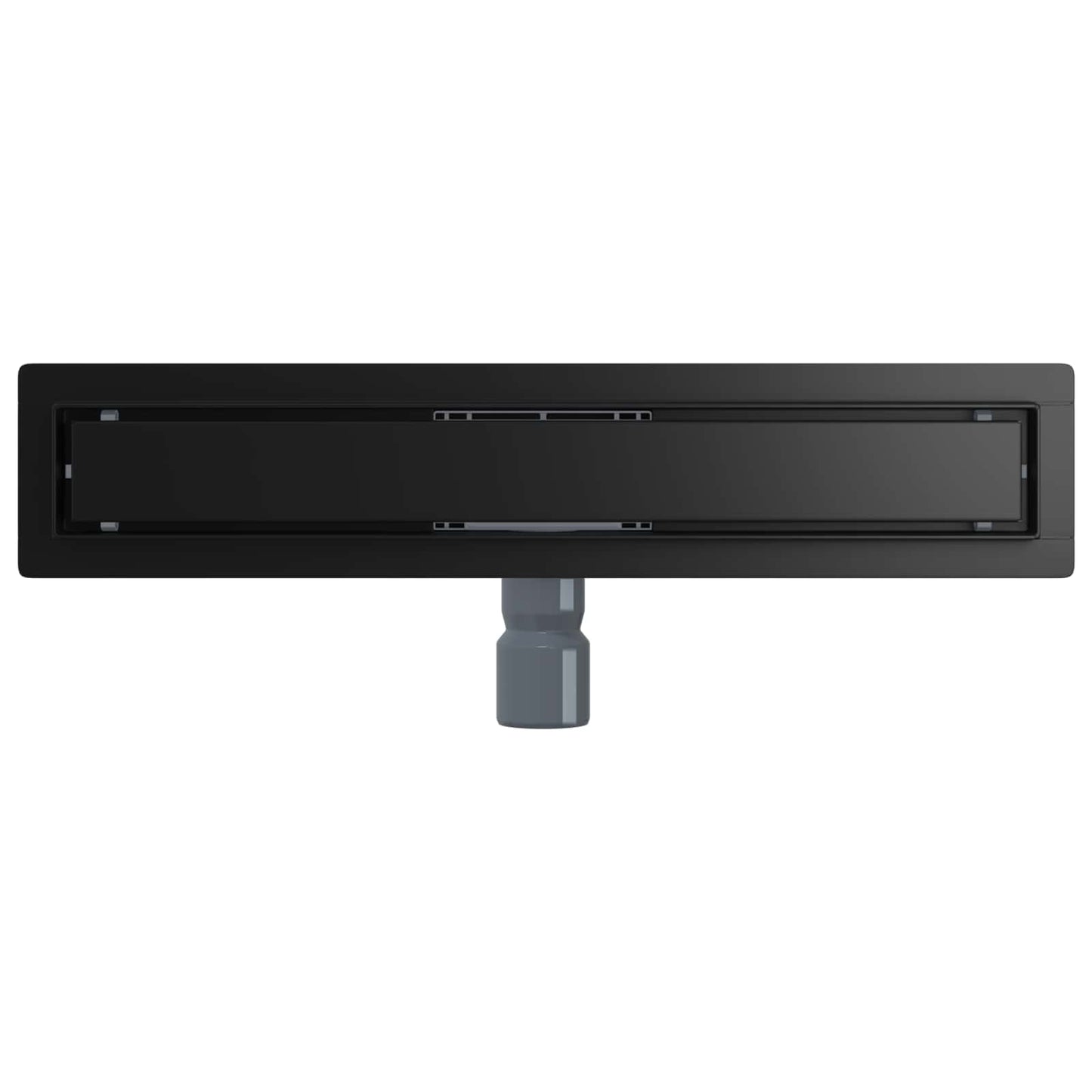 Drenaggio doccia 2 in 1 Nero 50 cm Acciaio Inox 304 | homemem39